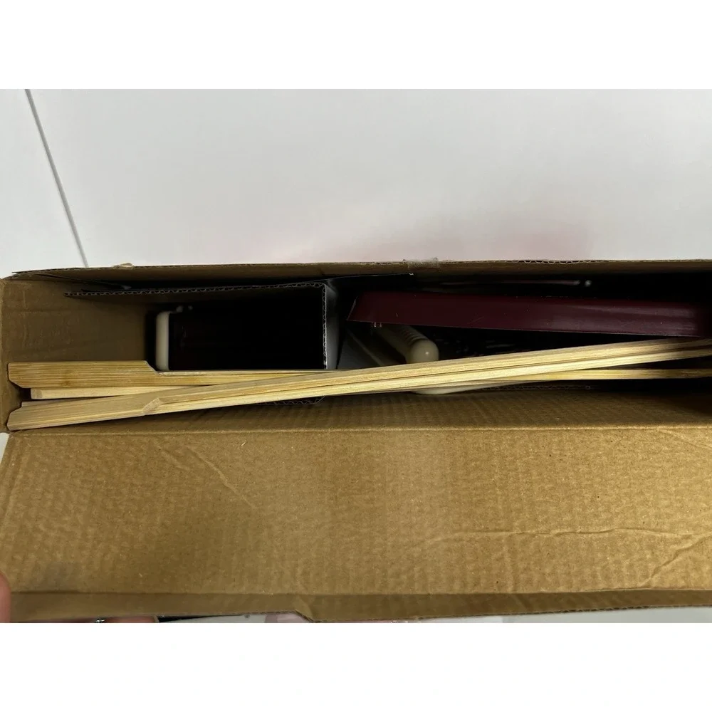 Hershey Smores Maker Kit with 6 Bamboo Skewers‎ for Indoor Fun